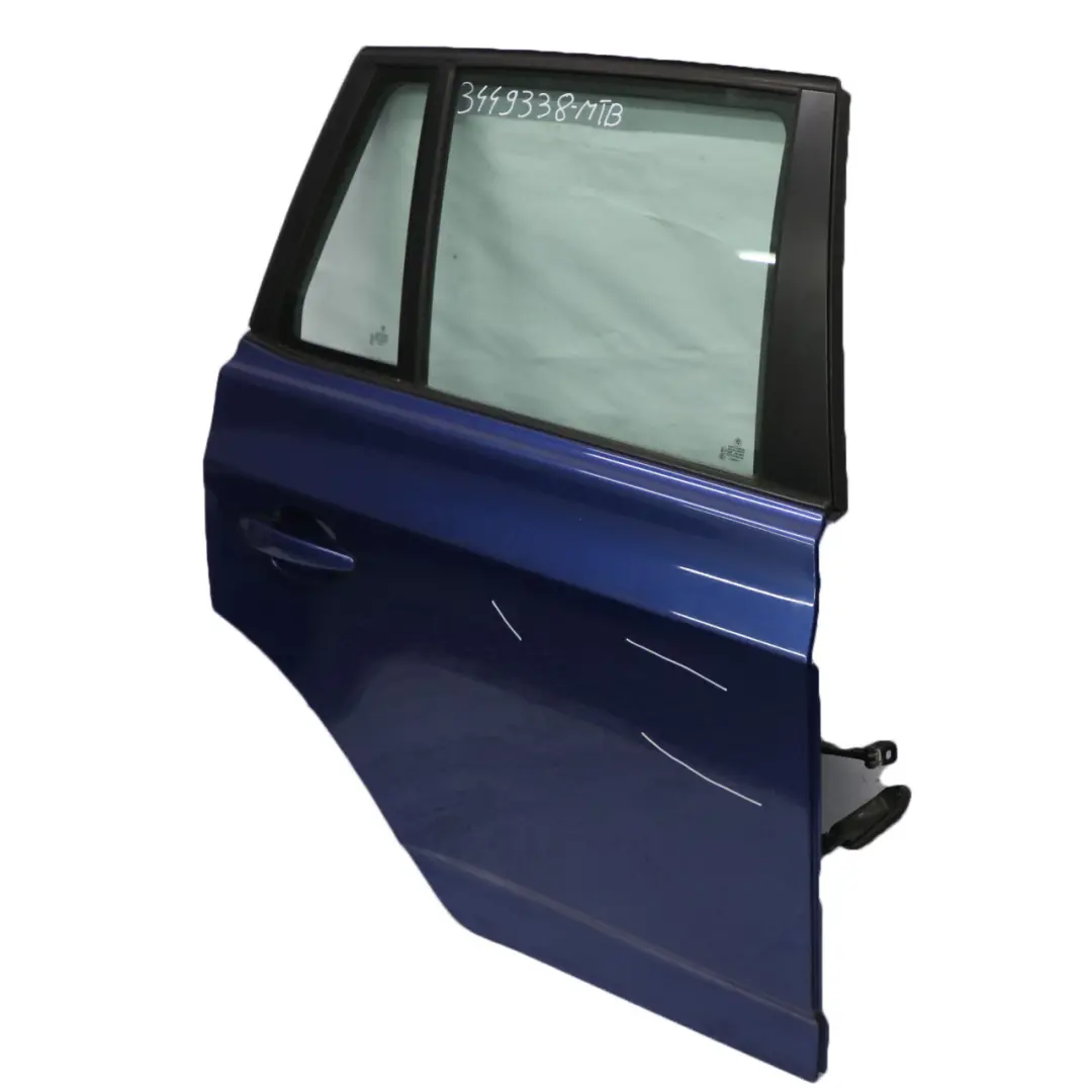 BMW X3 E83 Door Rear Right O/S Montegoblau Montego Blue Metallic - A51 - SKU 3449338-MTB - Part number 3449338