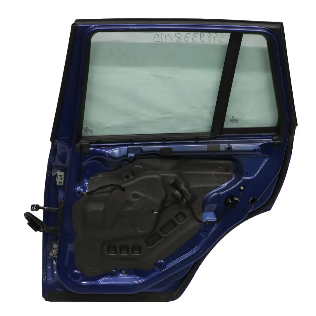 BMW X3 E83 Porta posteriore destra O/S Montegoblau Montego Blue Metallic - A51 - SKU 3449338-MTB - Numero di parte 3449338