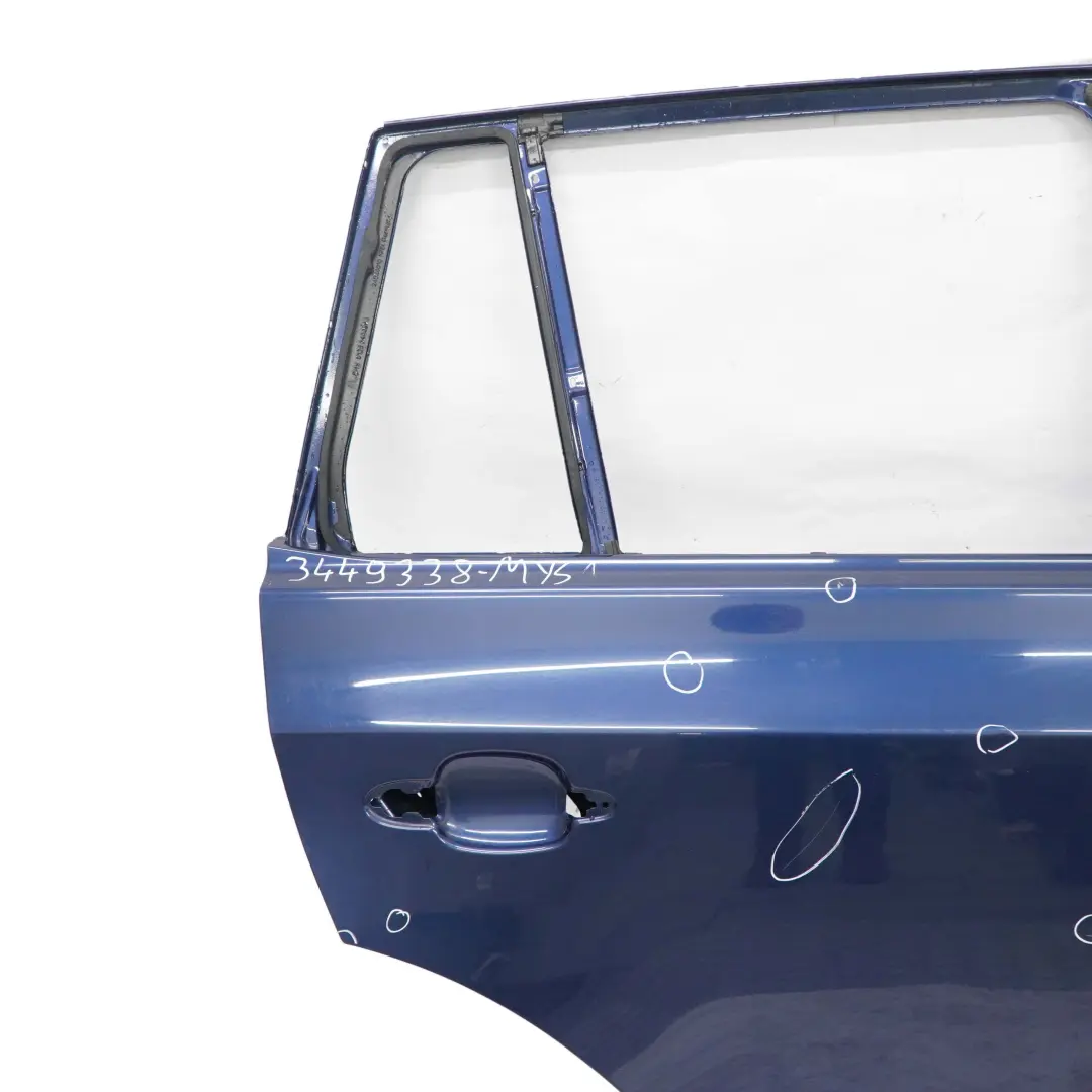 BMW X3 E83 Tür Hinten Rechts Mysticblau Mystic Blau Metallic - A07 - SKU 3449338-MYS1 - Teilenummer 3449338