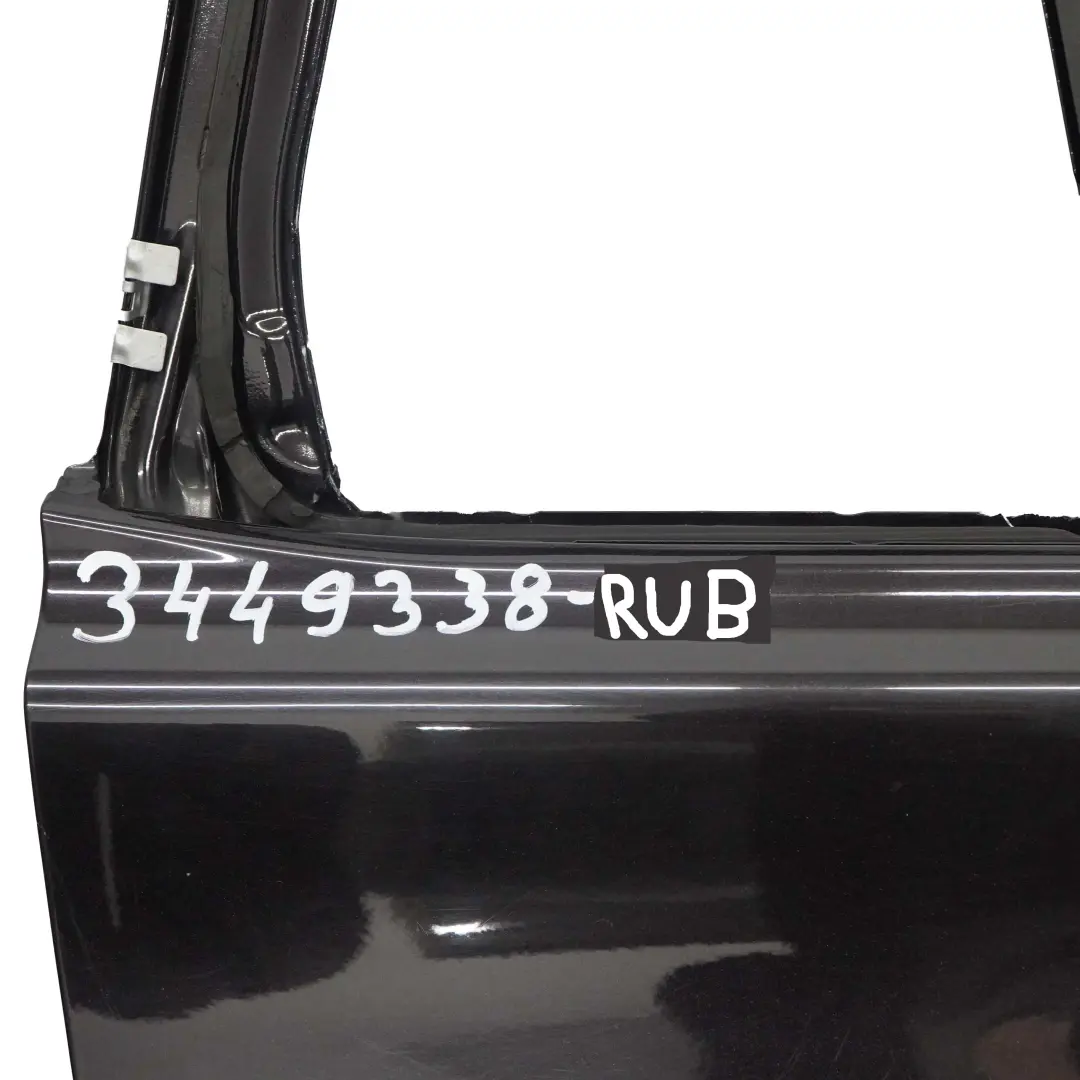 BMW X3 E83 Door Rear Right O/S Rubinschwarz Ruby Black Metallic - S23 - SKU 3449338-RUB - Part number 3449338