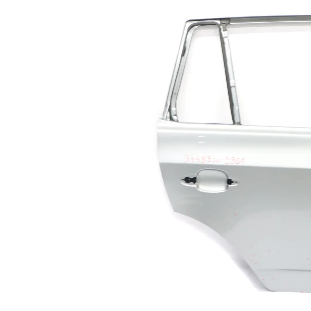 BMW X3 E83 Tür hinten rechts Silbergrau Silber Grau Metallic - A08 - SKU 3449338-SBG1 - Teilenummer 3449338