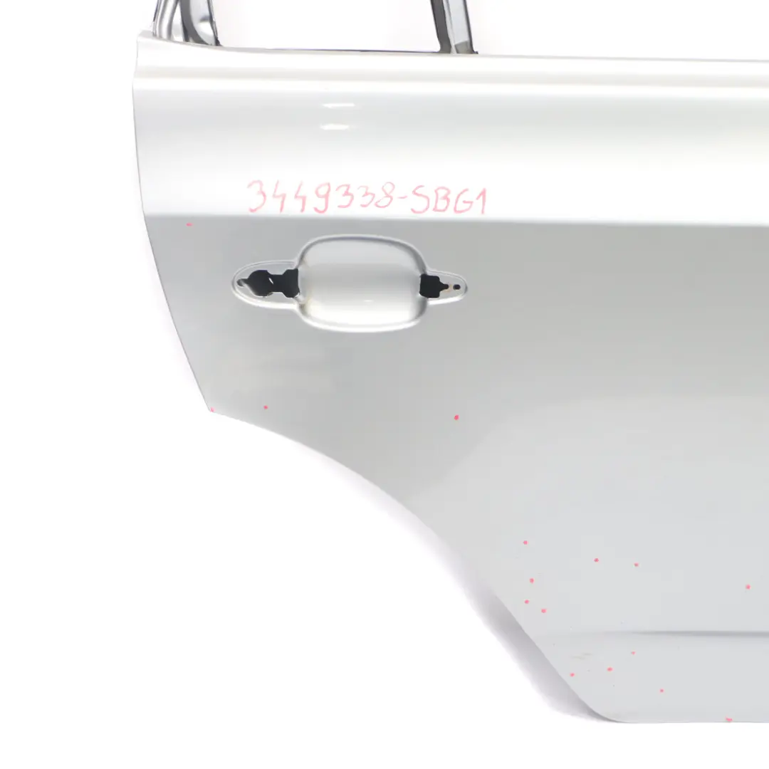 BMW X3 E83 Tür hinten rechts Silbergrau Silber Grau Metallic - A08 - SKU 3449338-SBG1 - Teilenummer 3449338
