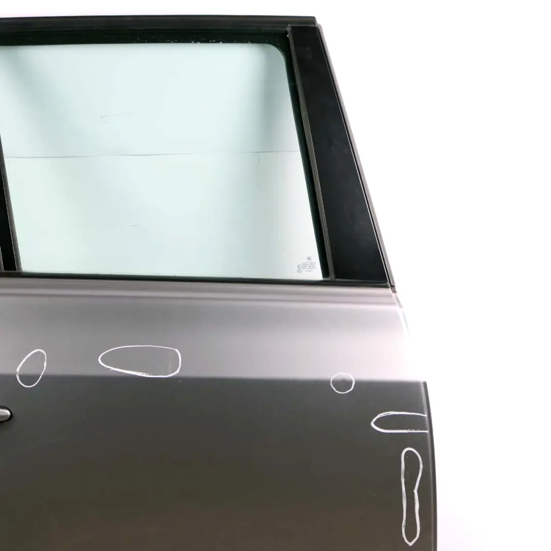 Door Rear Right O/S Silbergrau Silver Grey - A08 to BMW X3 Series E83 5 with Part number 3449338 BMW X3 Series E83 5 Door Rear Right O/S Silbergrau Silver Grey - A08 - SKU 3449338-SBG5 - Part number 3449338