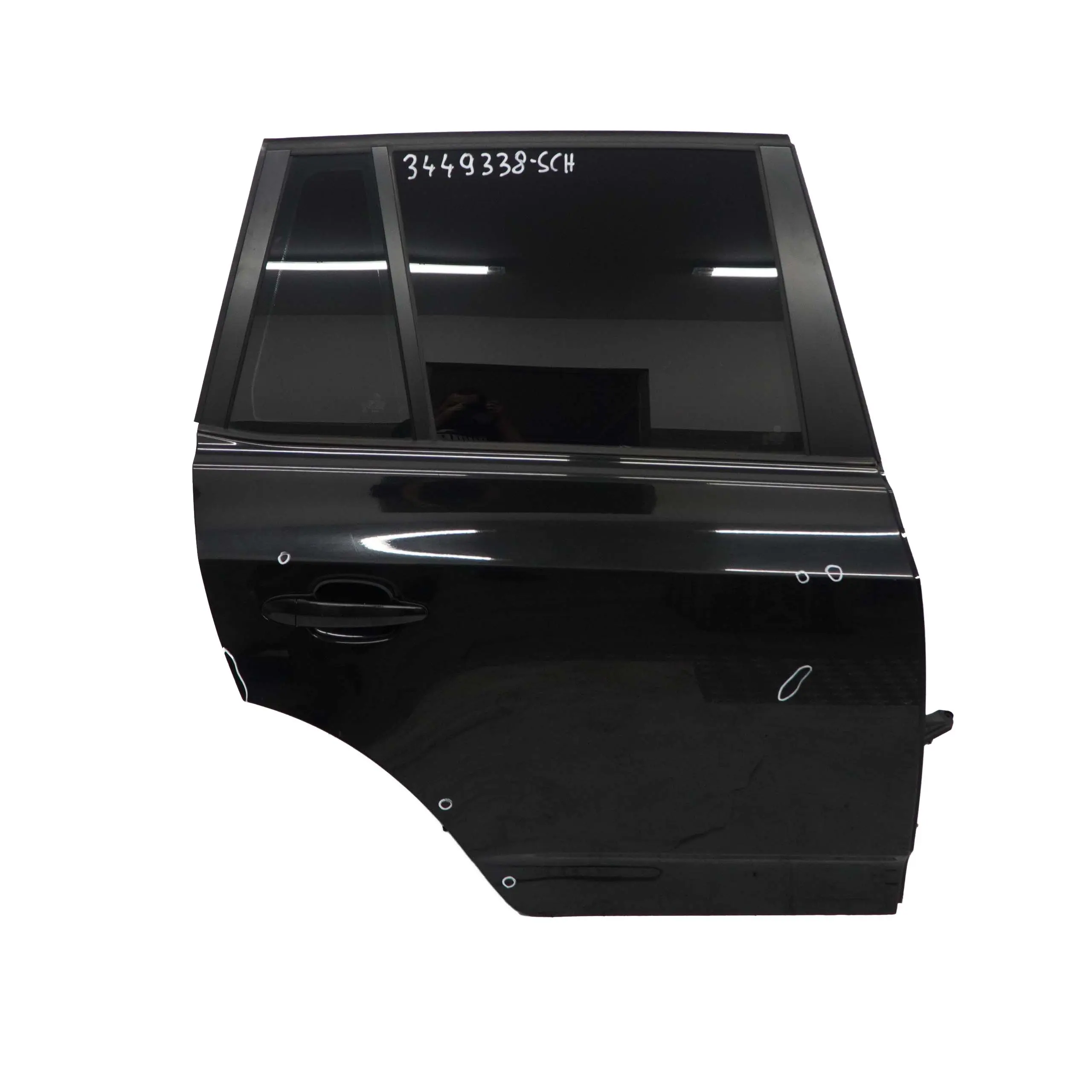 BMW X3 E83 Puerta Trasera Derecha Schwarz 2 Negro - 668