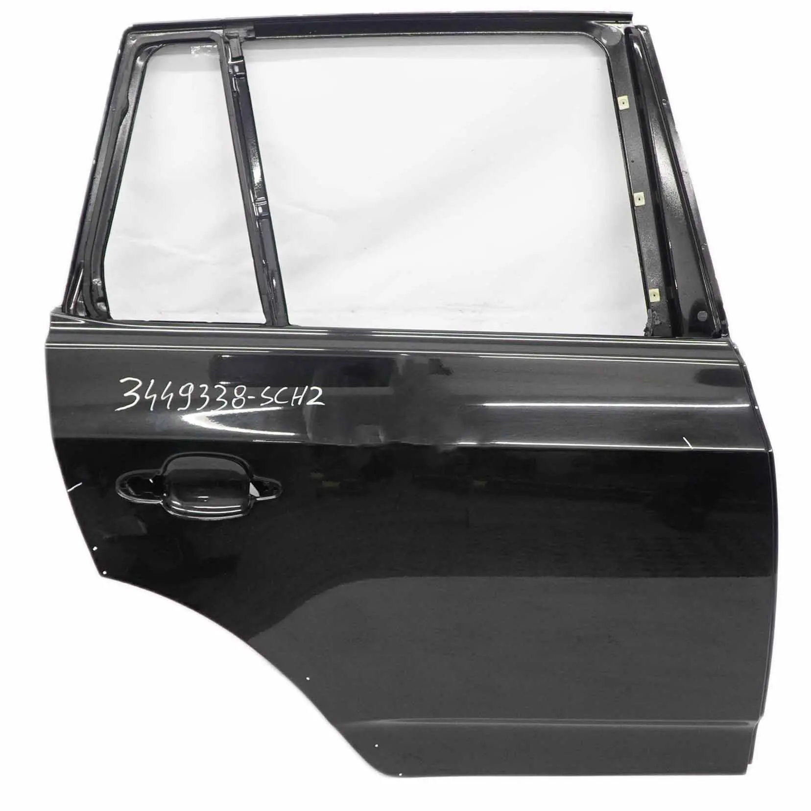 BMW X3 E83 Puerta Trasera Derecha Schwarz 2 Negro - 668