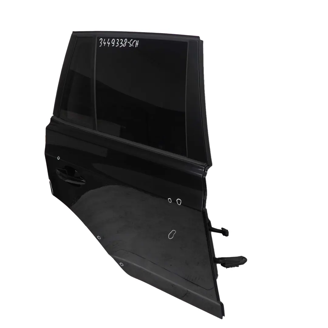 BMW X3 E83 Door Rear Right O/S Schwarz 2 Black - 668 - SKU 3449338-SCH - Part number 3449338