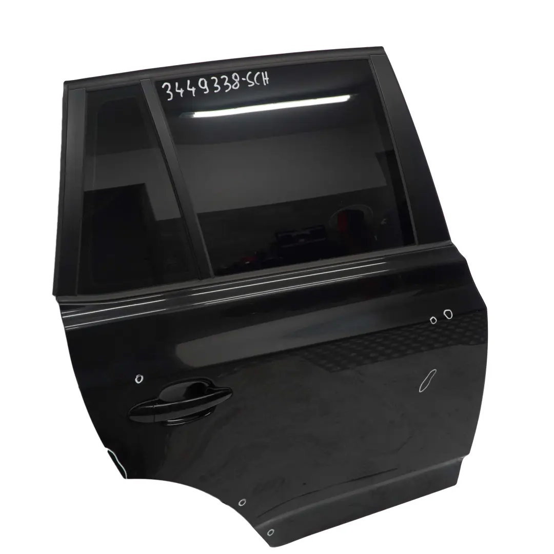 BMW X3 E83 Puerta Trasera Derecha Schwarz 2 Negro - 668 - SKU 3449338-SCH - Número de pieza 3449338