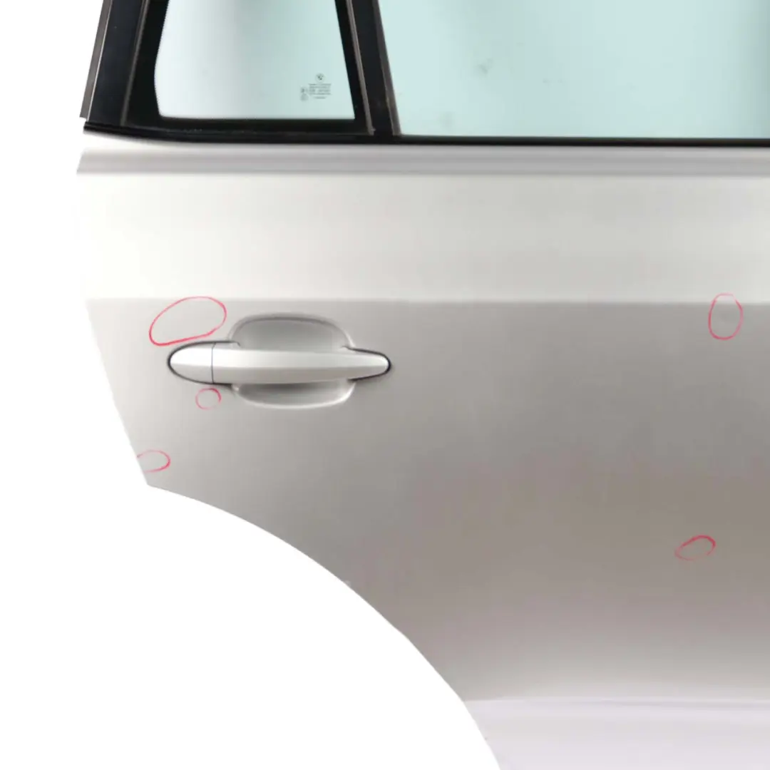 Door Rear Right O/S Titansilber Titan Silver Metallic - 354 to BMW X3 Series E83 1 with Part number 3449338 BMW X3 Series E83 1 Door Rear Right O/S Titansilber Titan Silver Metallic - 354 - SKU 3449338-TS1 - Part number 3449338