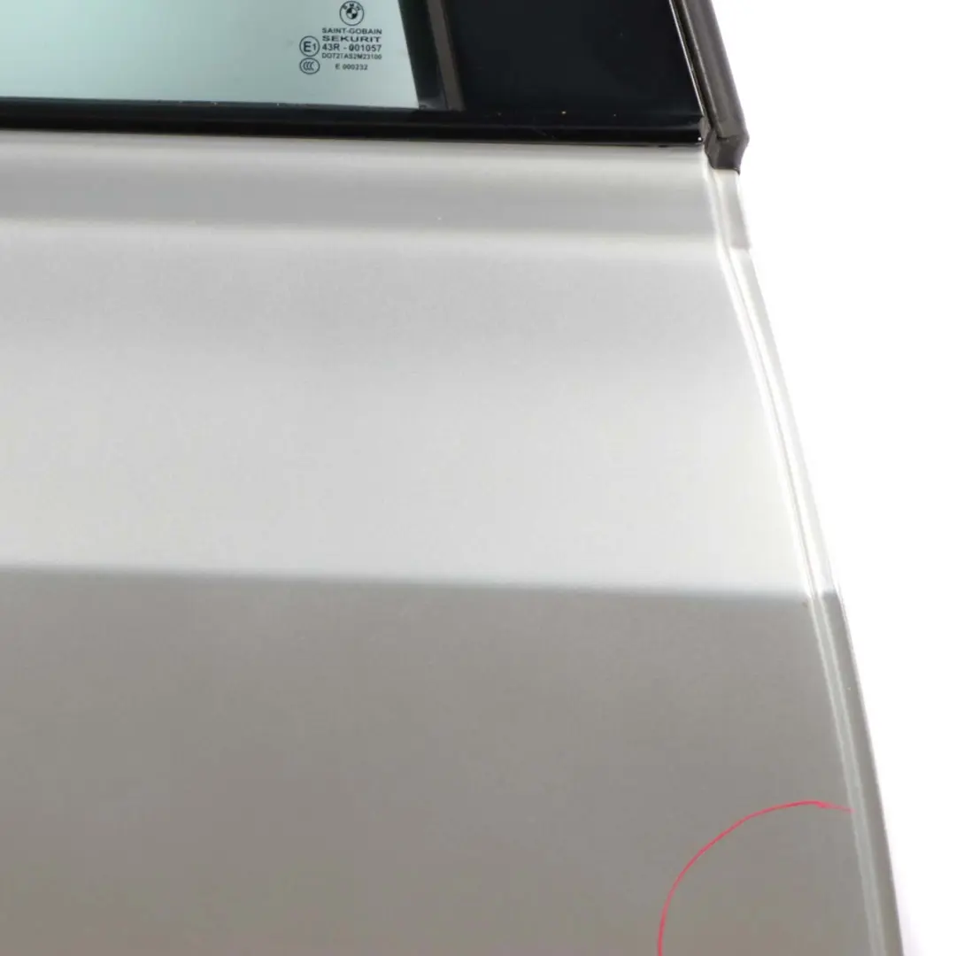 Door Rear Right O/S Titansilber Titan Silver Metallic - 354 to BMW X3 Series E83 1 with Part number 3449338 BMW X3 Series E83 1 Door Rear Right O/S Titansilber Titan Silver Metallic - 354 - SKU 3449338-TS1 - Part number 3449338