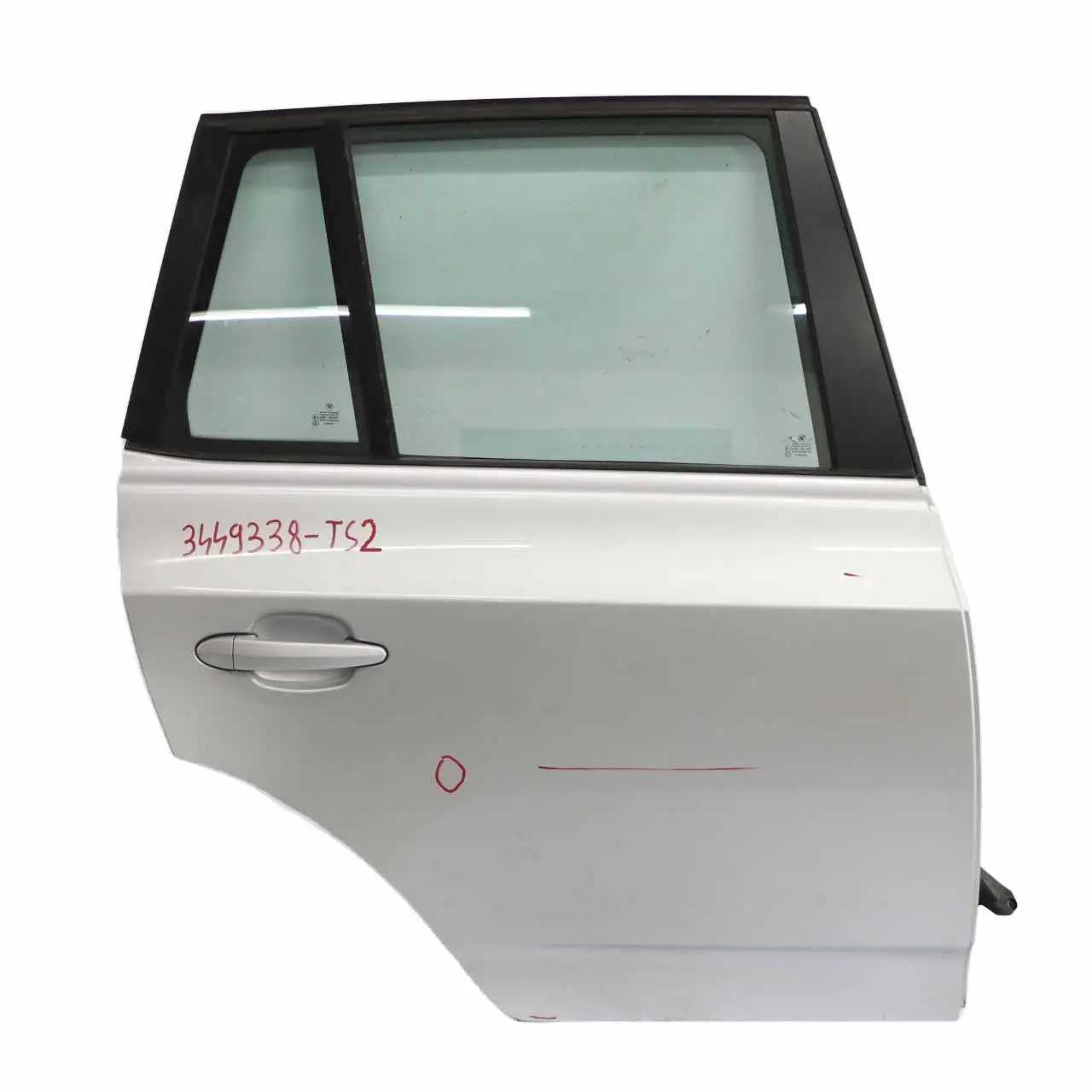 BMW X3 E83 Porte Arrière Droite Titansilber Argent Titan Métallisé - 354