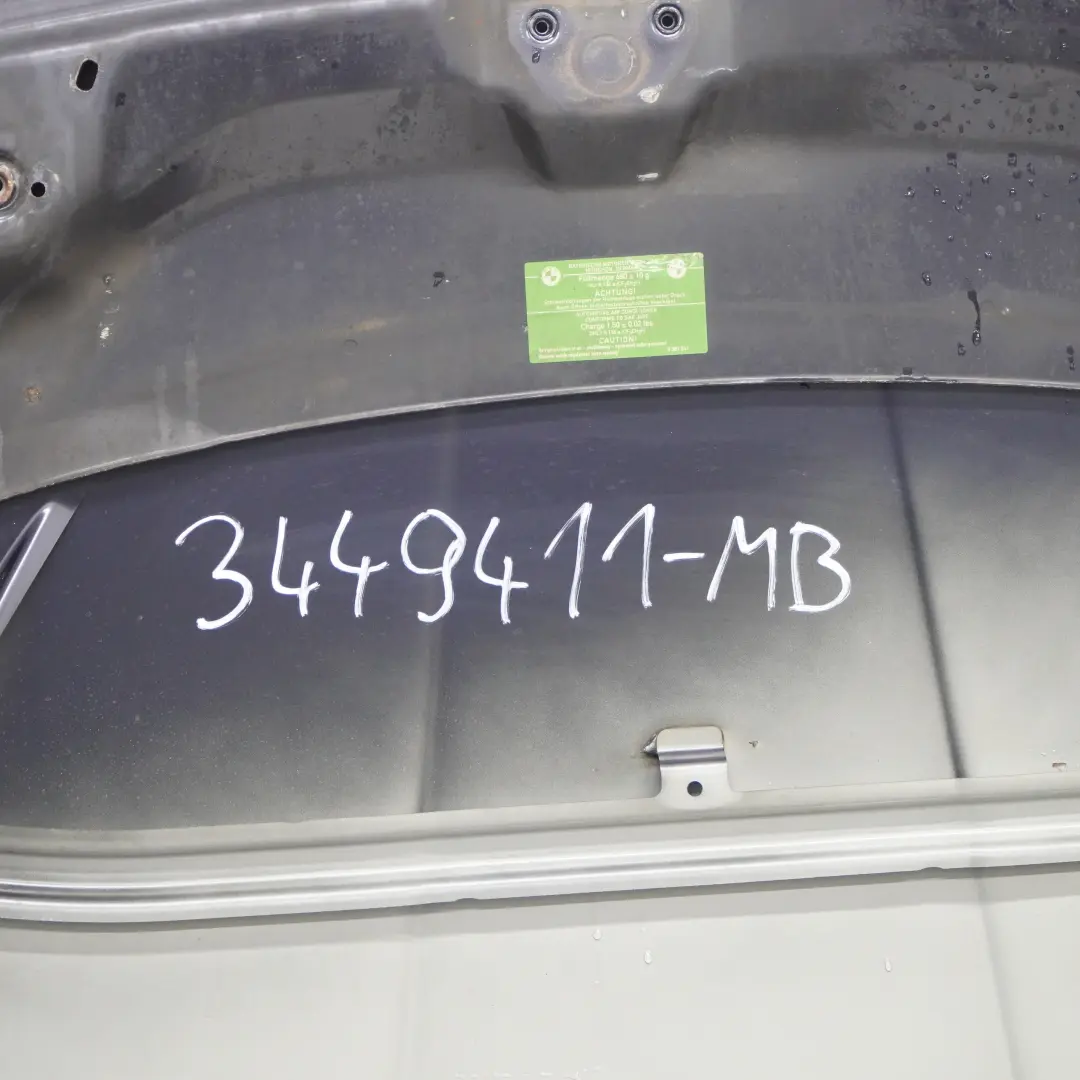 BMW X3 E83 Maska pokrywa silnika Monacoblau A35 - SKU 3449411-MB - Numer Części 7153940