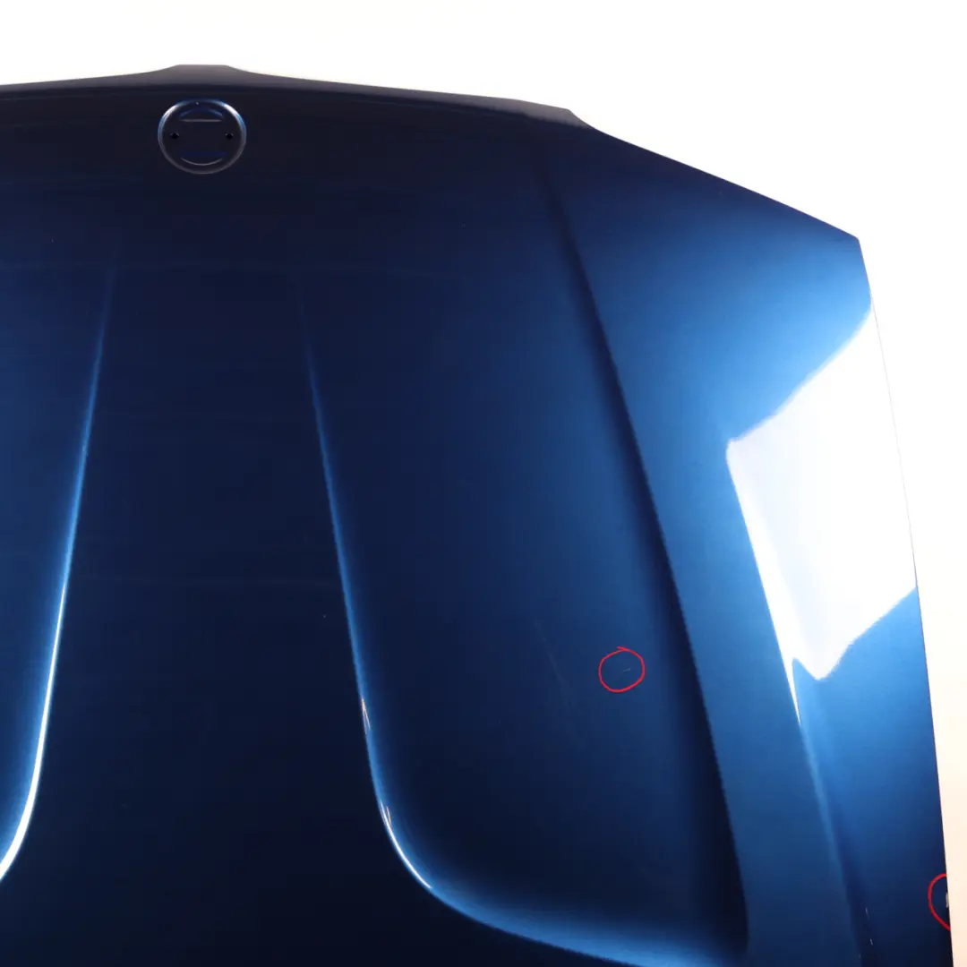 BMW X3 E83 Hood Bonnet Cover Panel Montegoblau Montego Blue Metallic - A51 - SKU 3449411-MTB - Part number 3449411