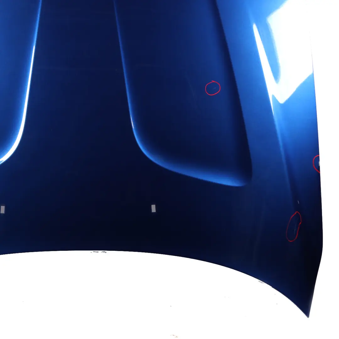 BMW X3 E83 Hood Bonnet Cover Panel Montegoblau Montego Blue Metallic - A51 - SKU 3449411-MTB - Part number 3449411
