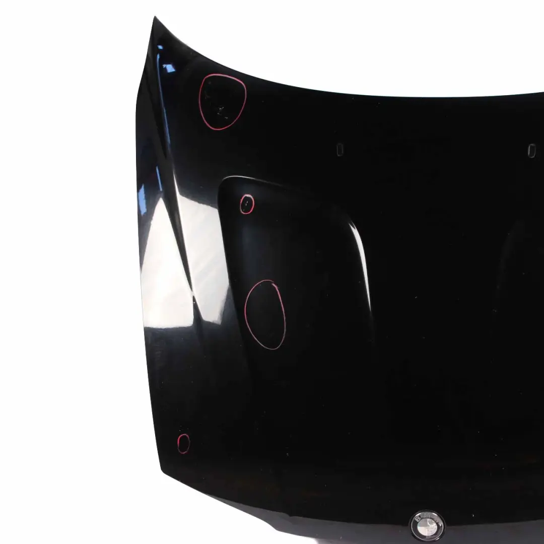 Hood Bonnet Cover Panel Schwarz 2 Black - 668 to BMW X3 E83 with Part number 3449411 BMW X3 E83 Hood Bonnet Cover Panel Schwarz 2 Black - 668 - SKU 3449411-SCH1 - Part number 3449411