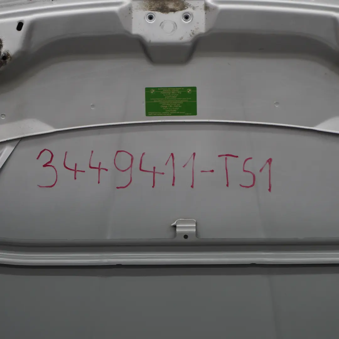 Maska Pokrywa Silnika Titansilber 354 do BMW X3 E83 o numerze 3449411 BMW X3 E83 Maska Pokrywa Silnika Titansilber 354 - SKU 3449411-TS1 - Numer Części 3449411