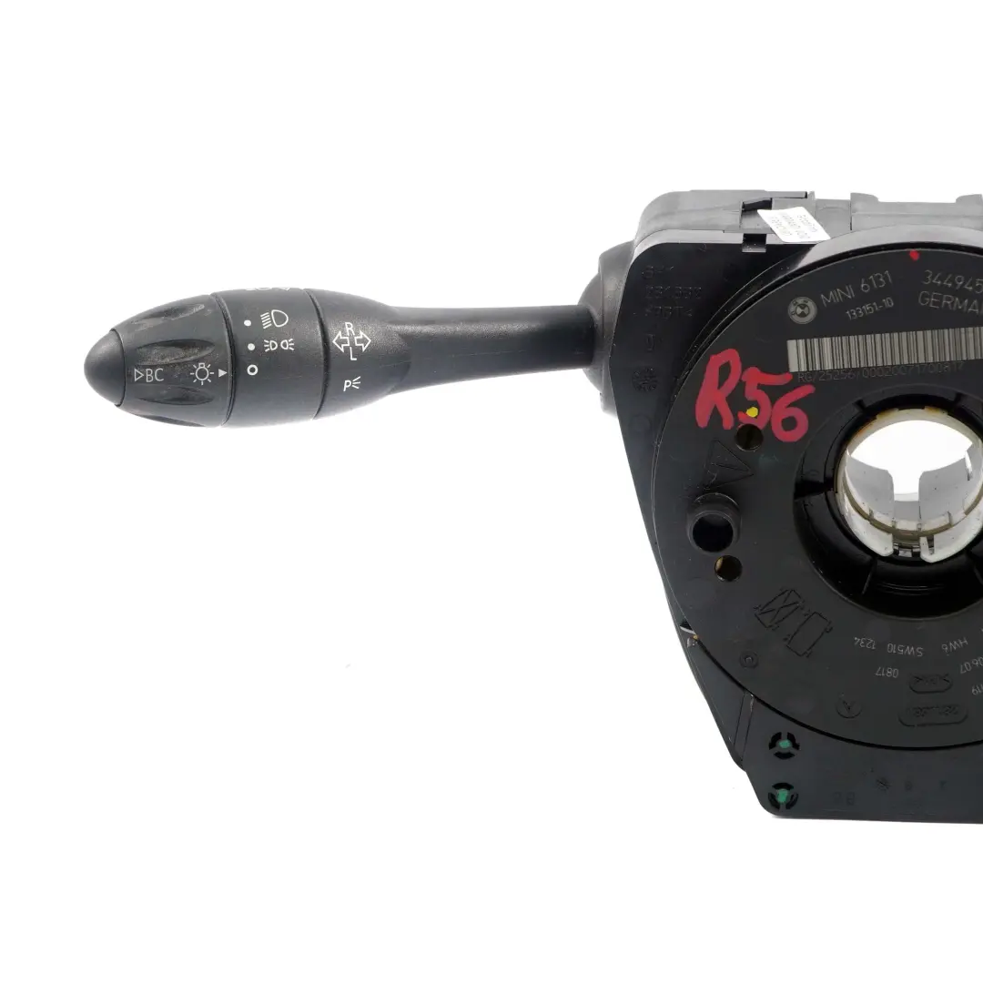 Switch Cluster Steering Column Stalk Wiper Slip to Mini Cooper R55 R56 with Part number 3449451 Mini Cooper R55 R56 Switch Cluster Steering Column Stalk Wiper Slip - SKU 3449451 - Part number 3449451