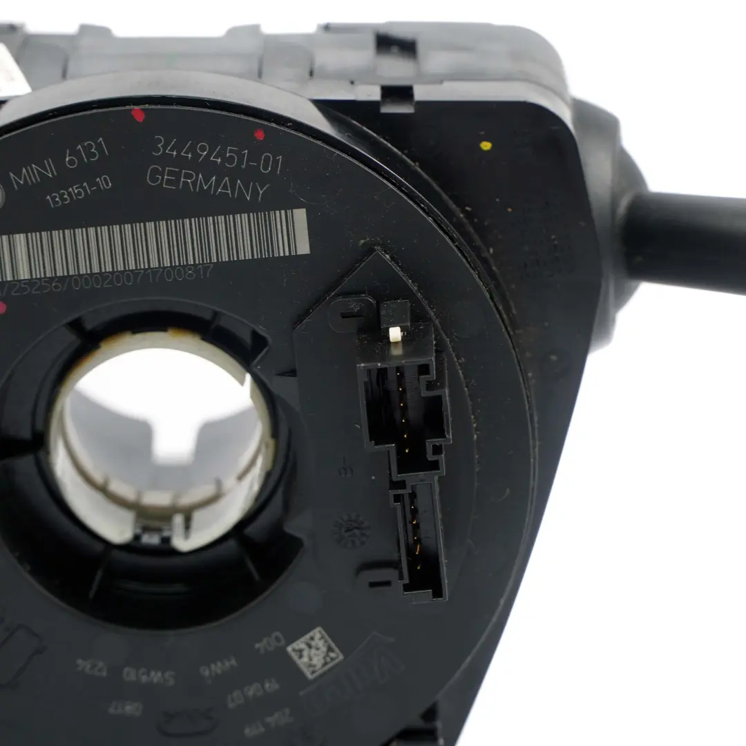 Unité Interrupteurs de Colonne de Direction pour Mini R56 à propos du numéro de pièce 3449451 Mini R56 Unité Interrupteurs de Colonne de Direction - SKU 3449451 - Numéro de pièce 3449451