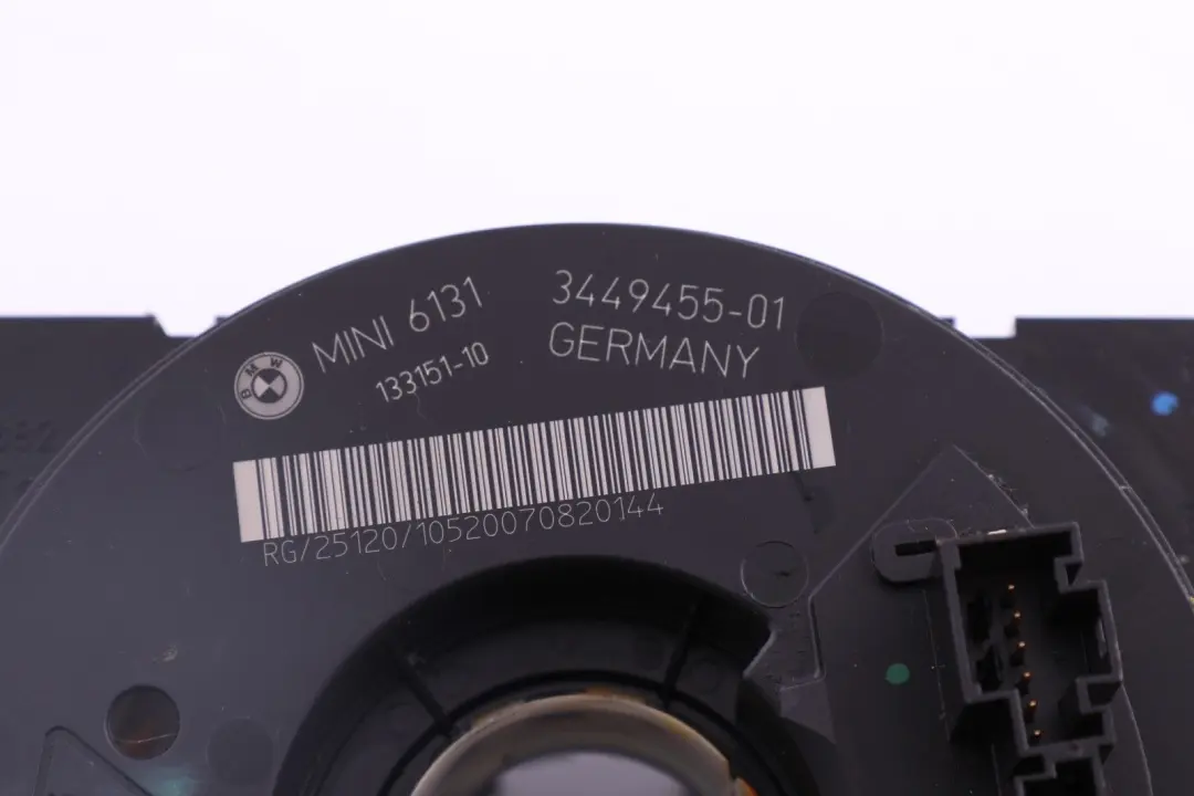 Manetki Taśma Zwijka Kierownicy do Mini R56 o numerze 3449455 Mini R56 Manetki Taśma Zwijka Kierownicy - SKU 3449455 - Numer Części 3449455