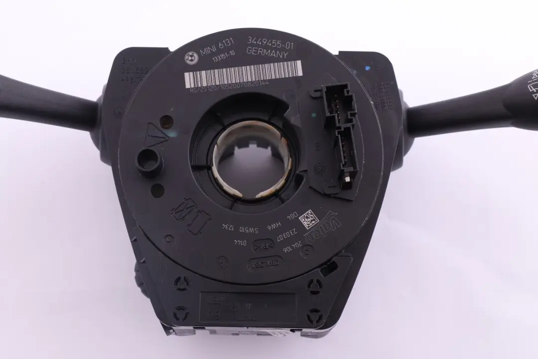 Columna De Direccion Interruptor Cluster Anillo Stalk para Mini One R56 con número de pieza 3449455 Mini One R56 Columna De Direccion Interruptor Cluster Anillo Stalk - SKU 3449455 - Número de pieza 3449455