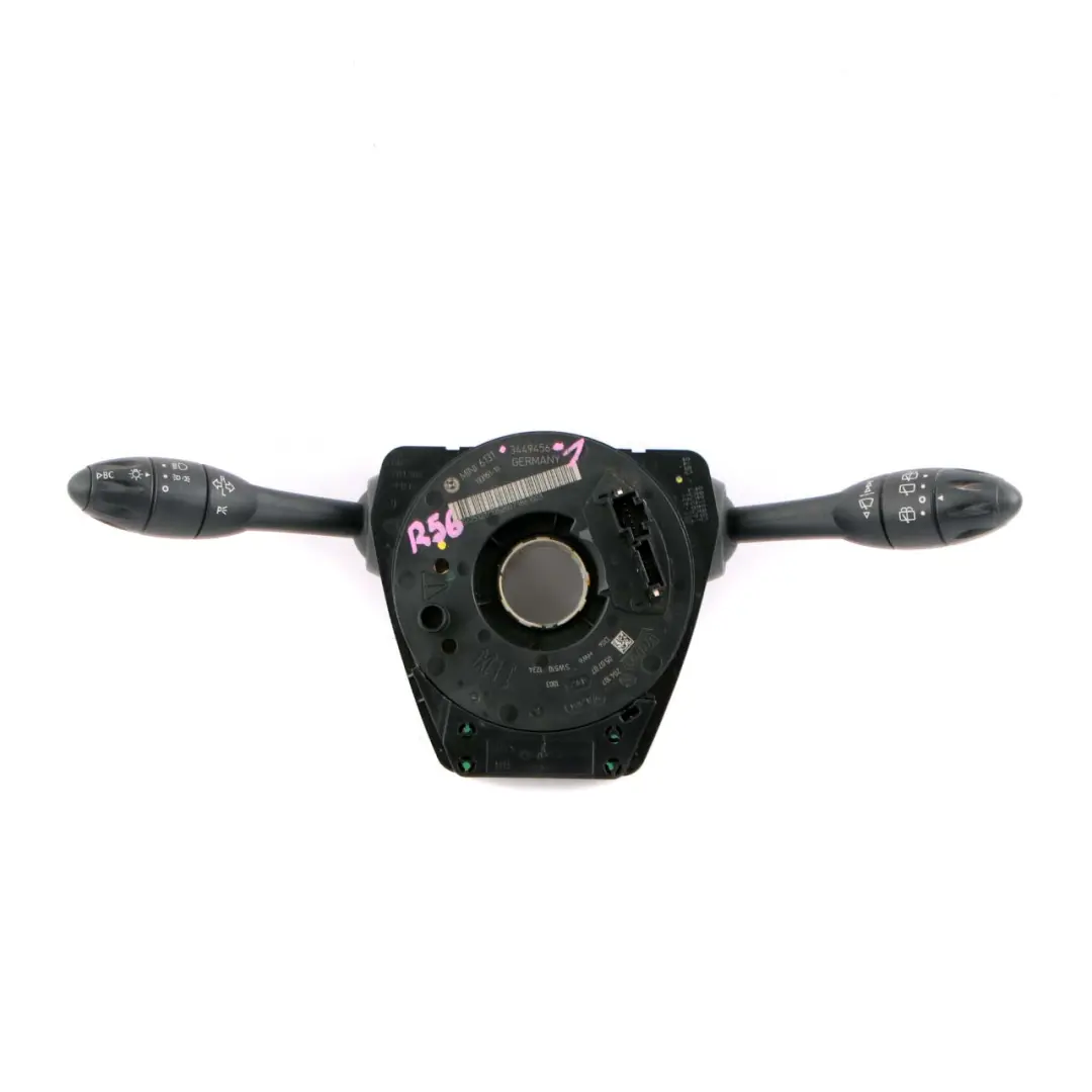 Steering Column Switch Mini R56 1 Cluster Wiper Stalk Xenon to with Part number 3449456 Steering Column Switch Mini R56 1 Cluster Wiper Stalk Xenon - SKU 3449456-1 - Part number 3449456