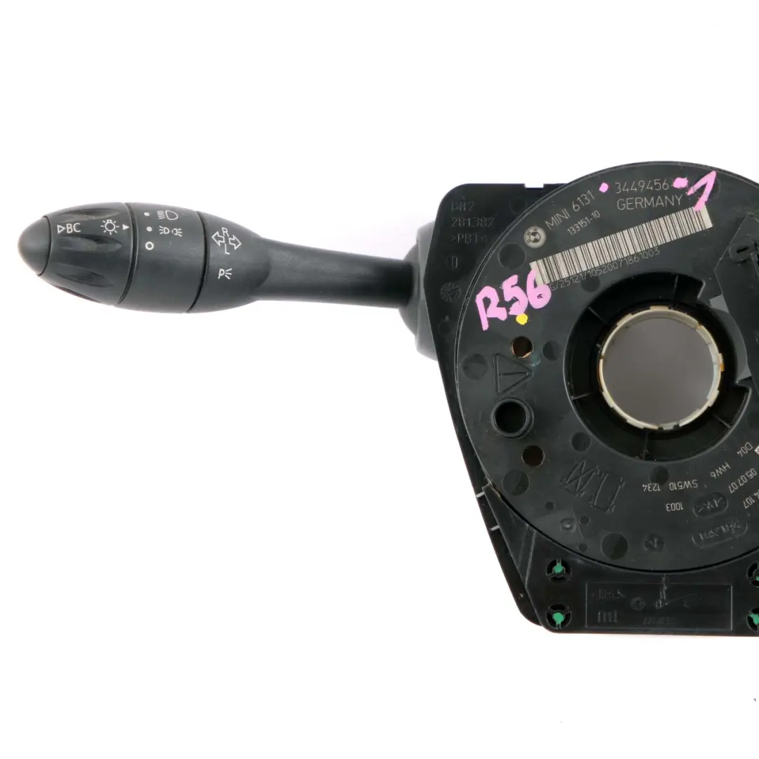  Steering Column Switch Mini R56 1 Cluster Wiper Stalk Xenon - SKU 3449456-1 - Part number 3449456