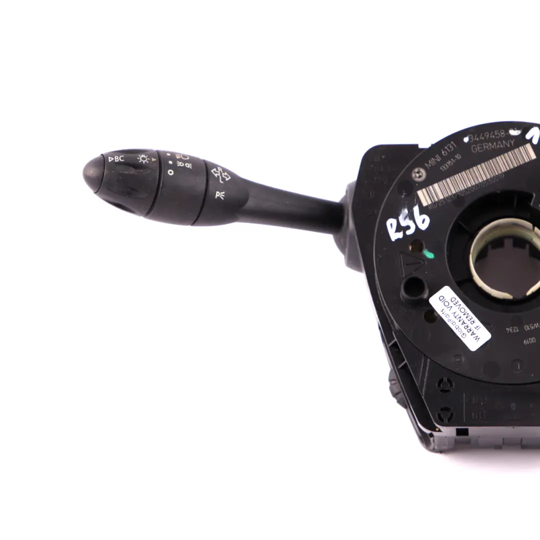 Switch Cluster Steering Column Stalk Wiper Slip to Mini Cooper R56 1 with Part number 3449458 Mini Cooper R56 1 Switch Cluster Steering Column Stalk Wiper Slip - SKU 3449458-1 - Part number 3449458