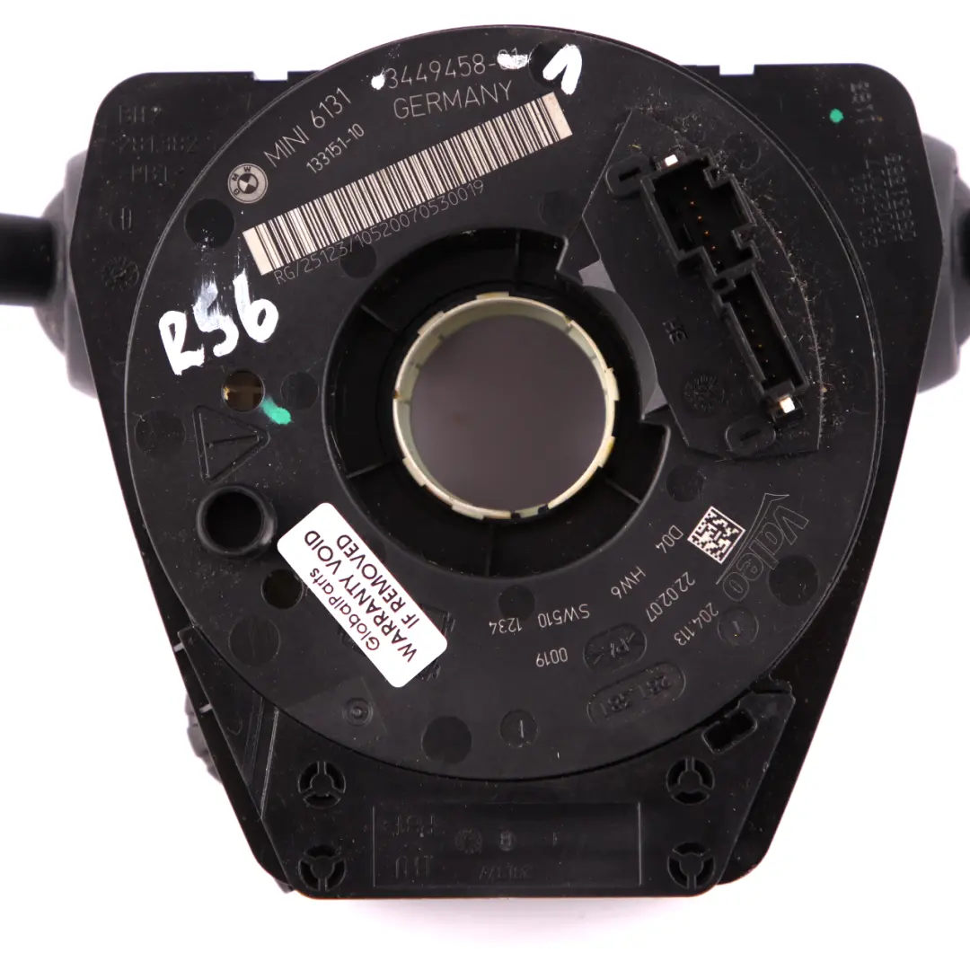 Switch Cluster Steering Column Stalk Wiper Slip to Mini Cooper R56 1 with Part number 3449458 Mini Cooper R56 1 Switch Cluster Steering Column Stalk Wiper Slip - SKU 3449458-1 - Part number 3449458