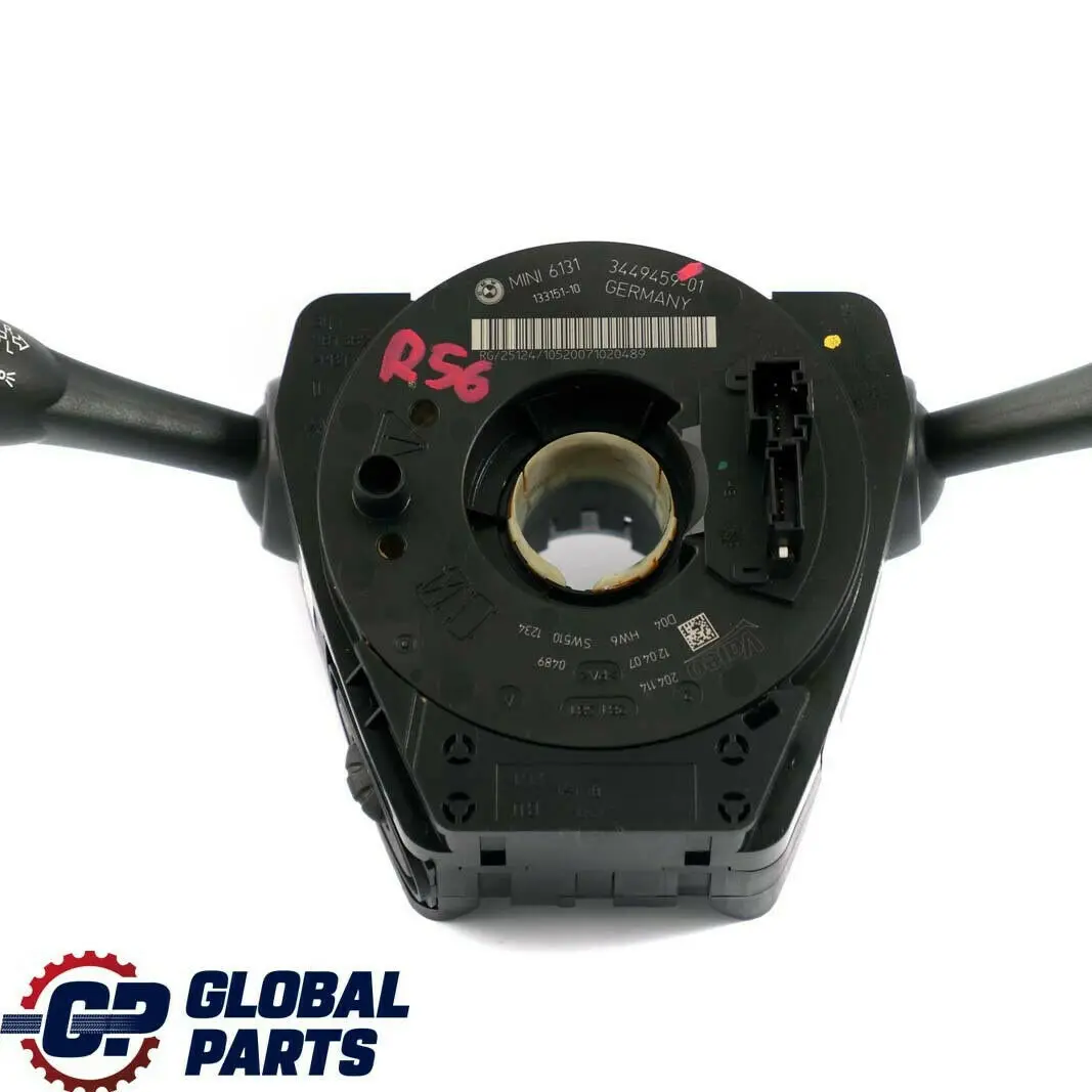 Steering Column Switch Cluster Ring Slip Stalk to Mini Cooper One R56 with Part number 3453998 Mini Cooper One R56 Steering Column Switch Cluster Ring Slip Stalk - SKU 3449459 - Part number 3453998