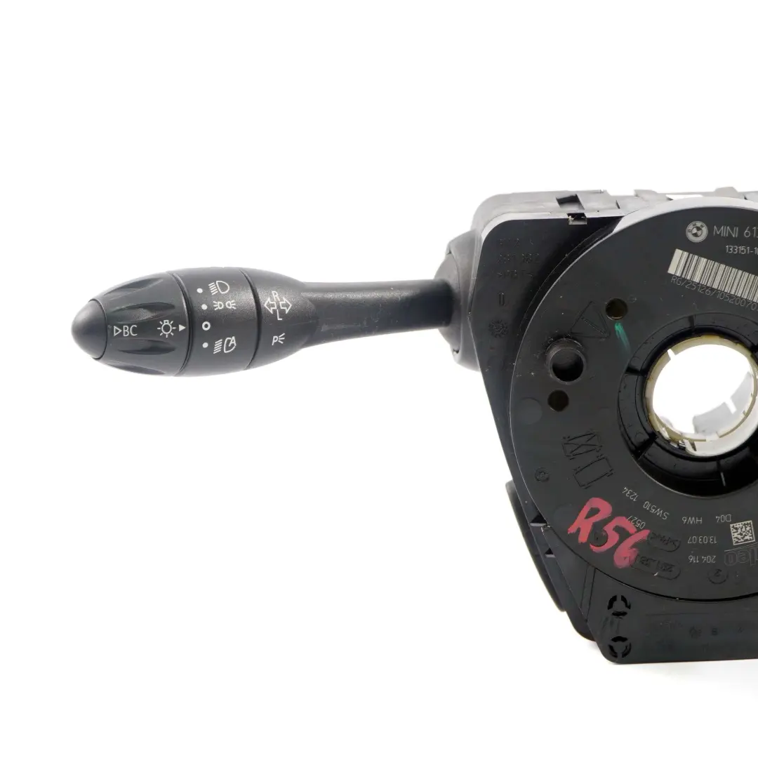 Steering Column Switch Cluster Wiper Stalk Xenon to Mini Cooper R55 R56 1 with Part number 3449461 Mini Cooper R55 R56 1 Steering Column Switch Cluster Wiper Stalk Xenon - SKU 3449461-1 - Part number 3449461