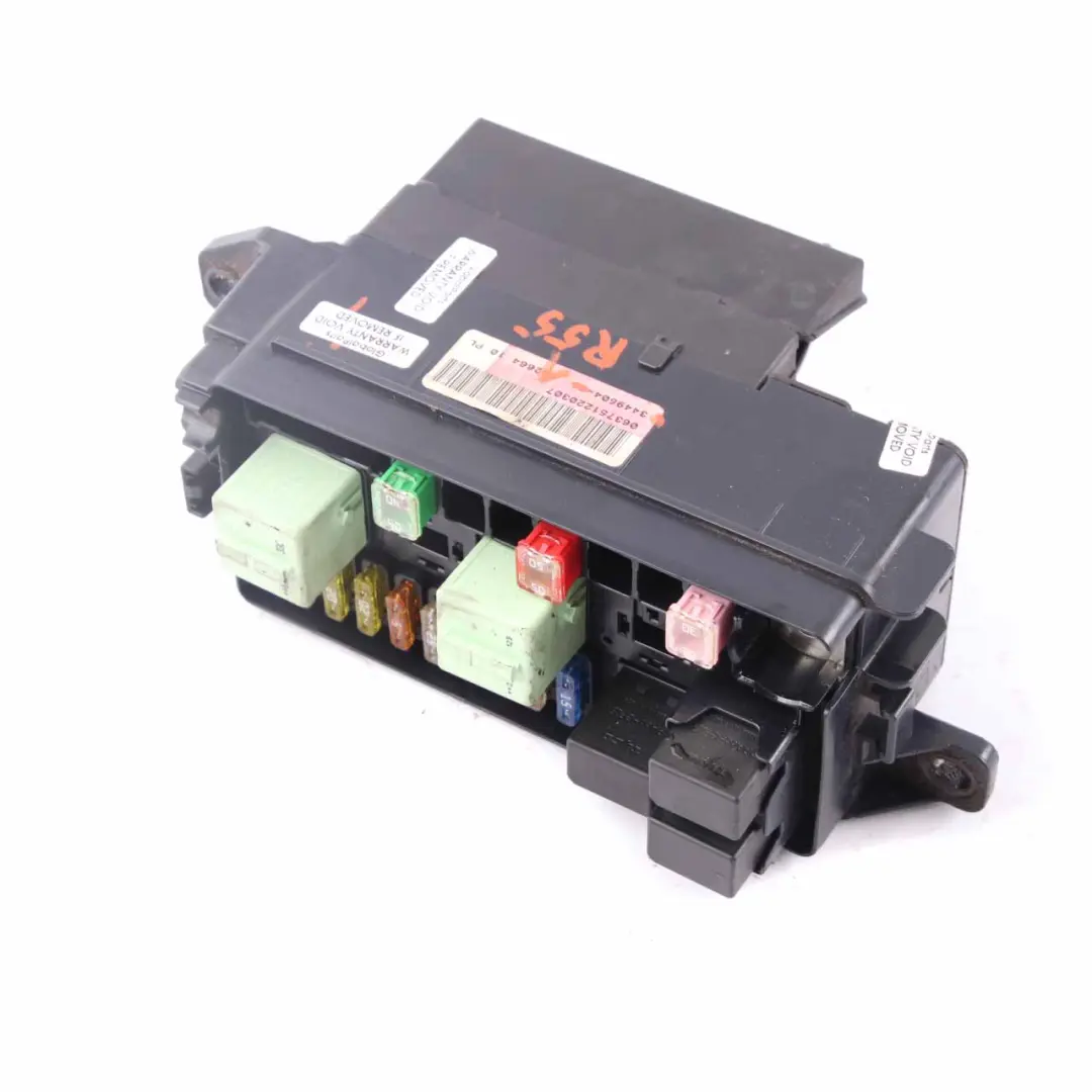 Fuse Box Electrical System Distribution Box to Mini R55 R56 with Part number 3449504 Mini R55 R56 Fuse Box Electrical System Distribution Box - SKU 3449504-1 - Part number 3449504