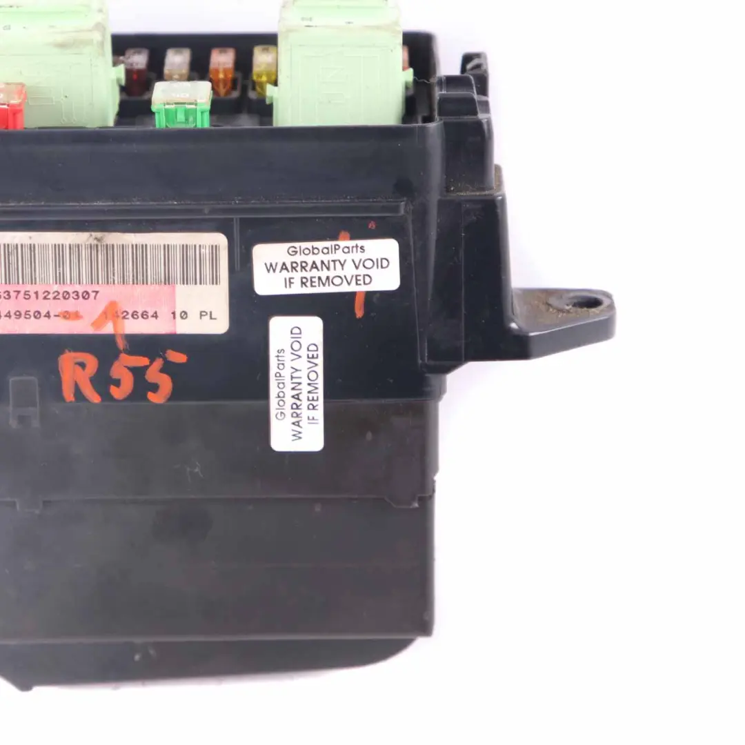 Fuse Box Electrical System Distribution Box to Mini R55 R56 with Part number 3449504 Mini R55 R56 Fuse Box Electrical System Distribution Box - SKU 3449504-1 - Part number 3449504