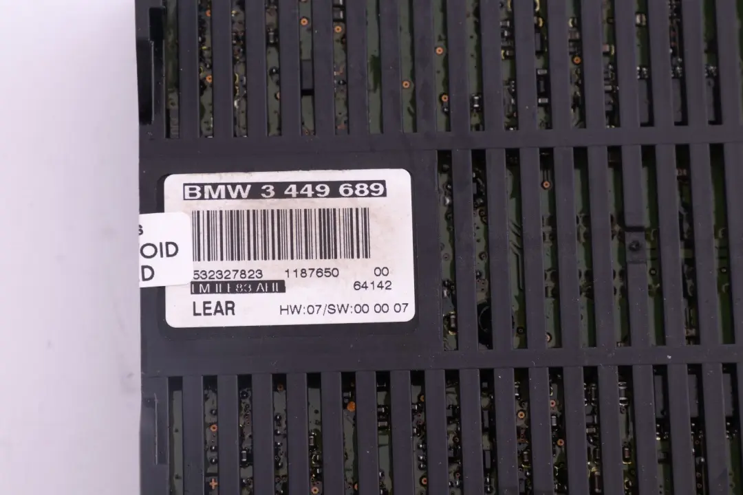 HeadLamp Light Control Module Lear LM II AHL to BMW X3 E83 LCI with Part number 3449689 BMW X3 E83 LCI HeadLamp Light Control Module Lear LM II AHL - SKU 3449689 - Part number 3449689