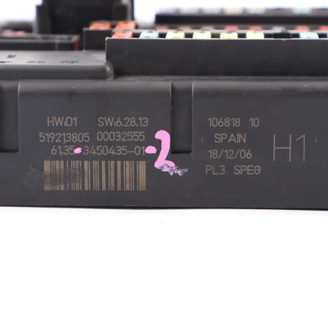 High SPEG H1 Fuse Distribution Box to Mini Cooper One R56 with Part number 3450435 Mini Cooper One R56 High SPEG H1 Fuse Distribution Box - SKU 3450435-2 - Part number 3450435