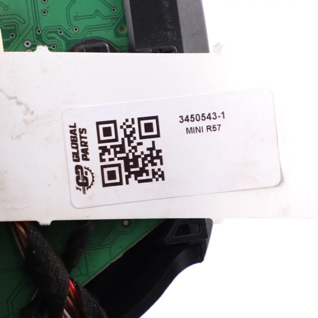 Roof Operating Unit Light Switch to Mini Cooper R57 LCI with Part number 3450543 Mini Cooper R57 LCI Roof Operating Unit Light Switch - SKU 3450543-1 - Part number 3450543