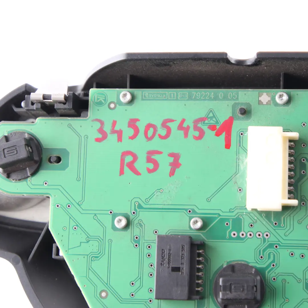 R57N LCI Roof Operating Unit Light Switch to Mini Cooper R57 with Part number 3450545 Mini Cooper R57 R57N LCI Roof Operating Unit Light Switch - SKU 3450545-1 - Part number 3450545