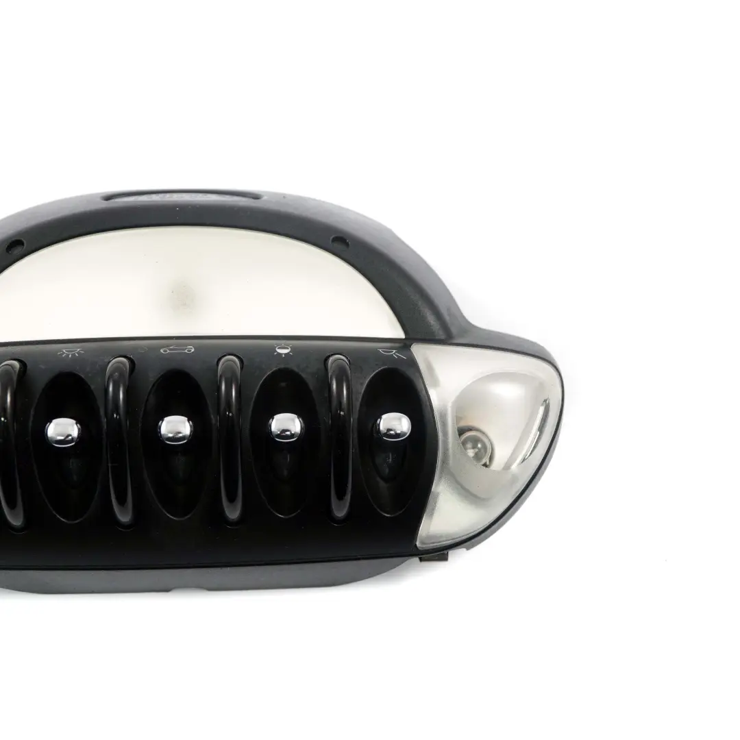 Panneau d'interrupteur de l'éclairage Unité de commande pour Mini Cabrio R57 à propos du numéro de pièce 3450545 Mini Cabrio R57 Panneau d'interrupteur de l'éclairage Unité de commande - SKU 3450545 - Numéro de pièce 3450545