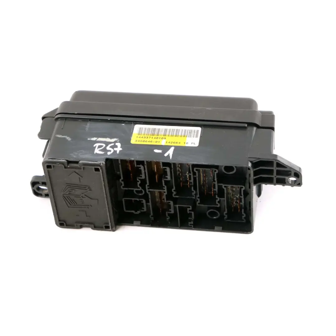 Fuse Box Electrical Control Unit Black to Mini R57 Cabrio with Part number 3450646 Mini R57 Cabrio Fuse Box Electrical Control Unit Black - SKU 3450646-1 - Part number 3450646
