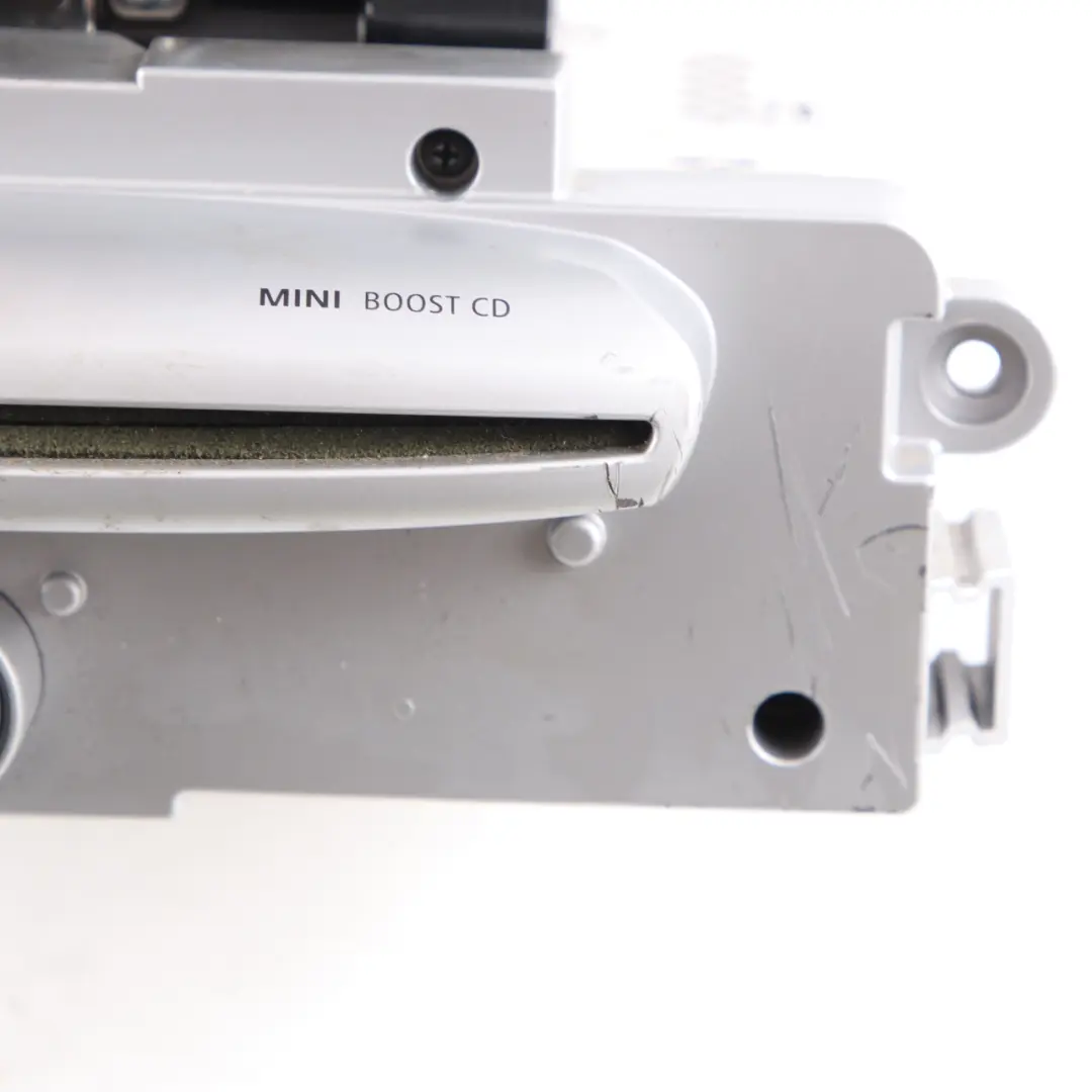 Radio Boost CD Player Head Unit Audio Player to Mini R55 R56 with Part number 3450803 Mini R55 R56 Radio Boost CD Player Head Unit Audio Player - SKU 3450803-2 - Part number 3450803