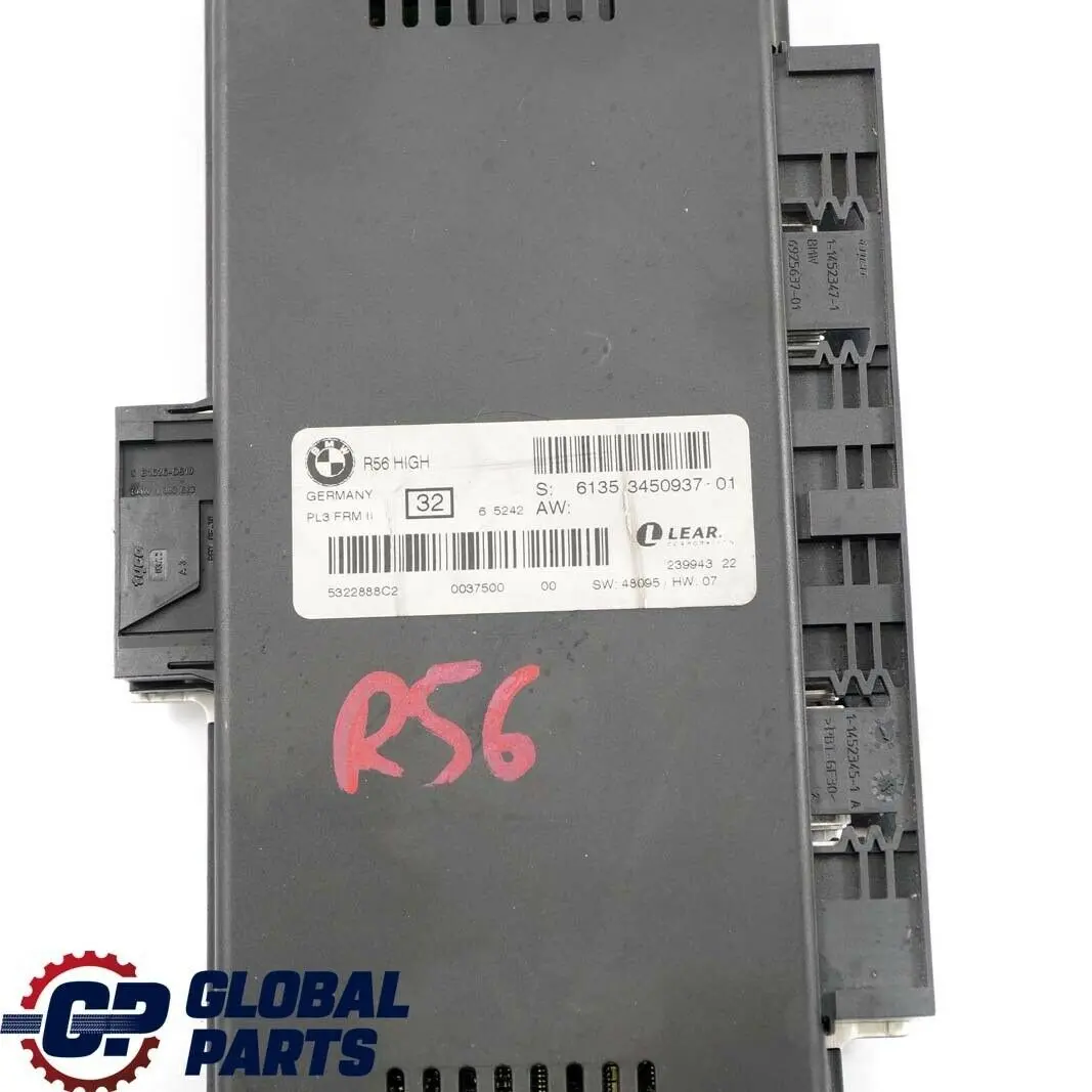  *BMW Mini Cooper One R56 Fußraumbeleuchtung Modul High ECU PL3 FRM II - SKU 3450937-2 - Teilenummer 3450937