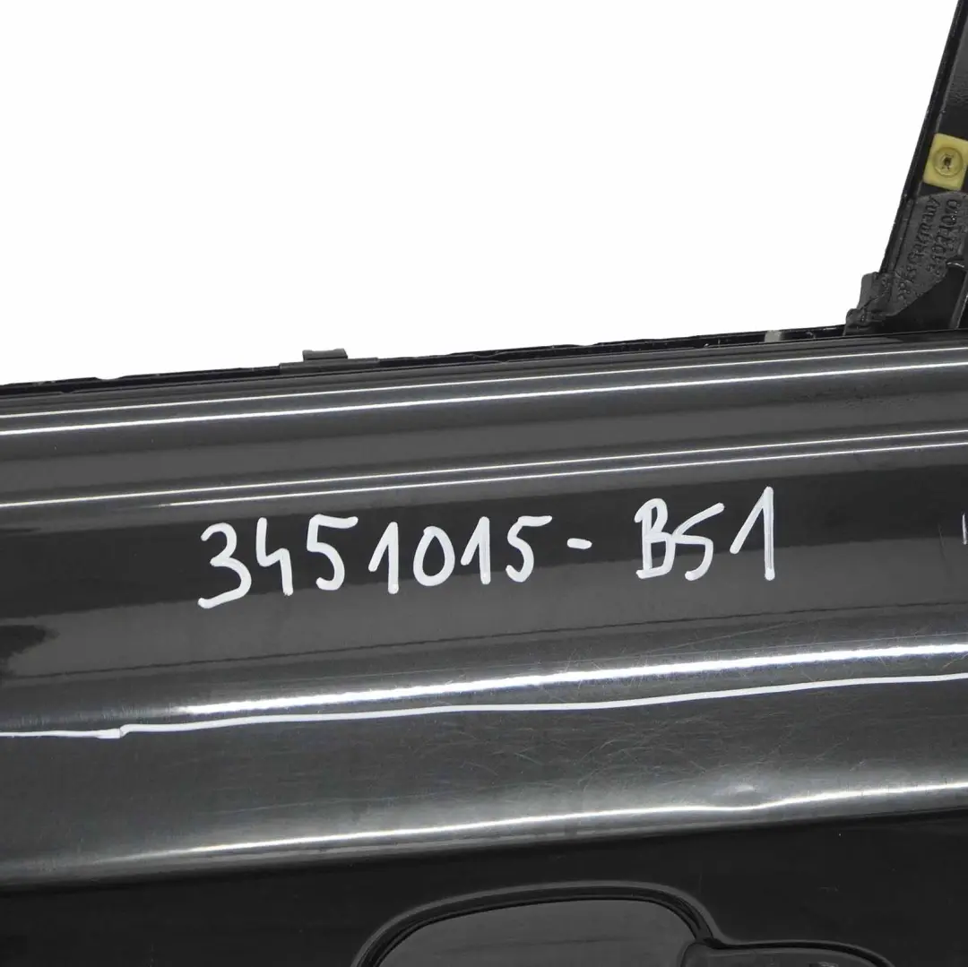 BMW X3 E83 Porta anteriore sinistra Nero Zaffiro Metallizzato - 475 - SKU 3451015-BS1 - Numero di parte 3451015