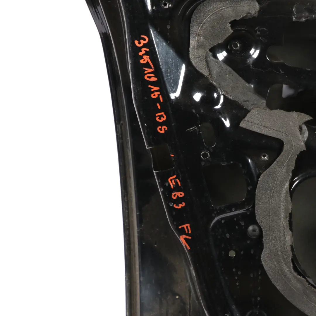 Gauche Noir Sapphire Noir Metallique - 475 pour BMW X3 Serie E83 Porte avant à propos du numéro de pièce 3451015 BMW X3 Serie E83 Porte avant Gauche Noir Sapphire Noir Metallique - 475 - SKU 3451015-BS - Numéro de pièce 3451015