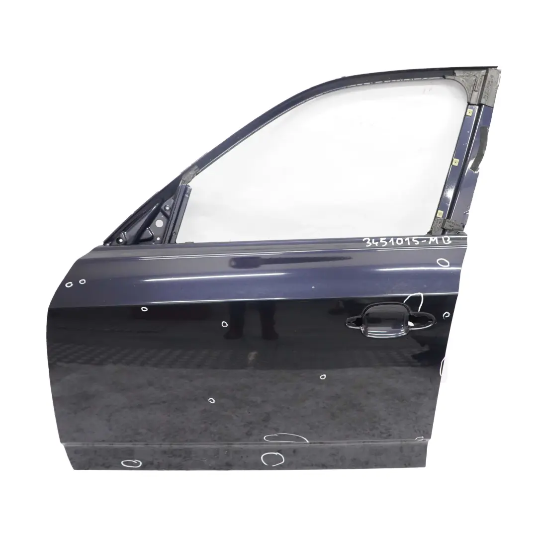 BMW X3 Series E83 Door Front Left N/S Monacoblau Blue Metallic - A35 - SKU 3451015-MB - Part number 3451015