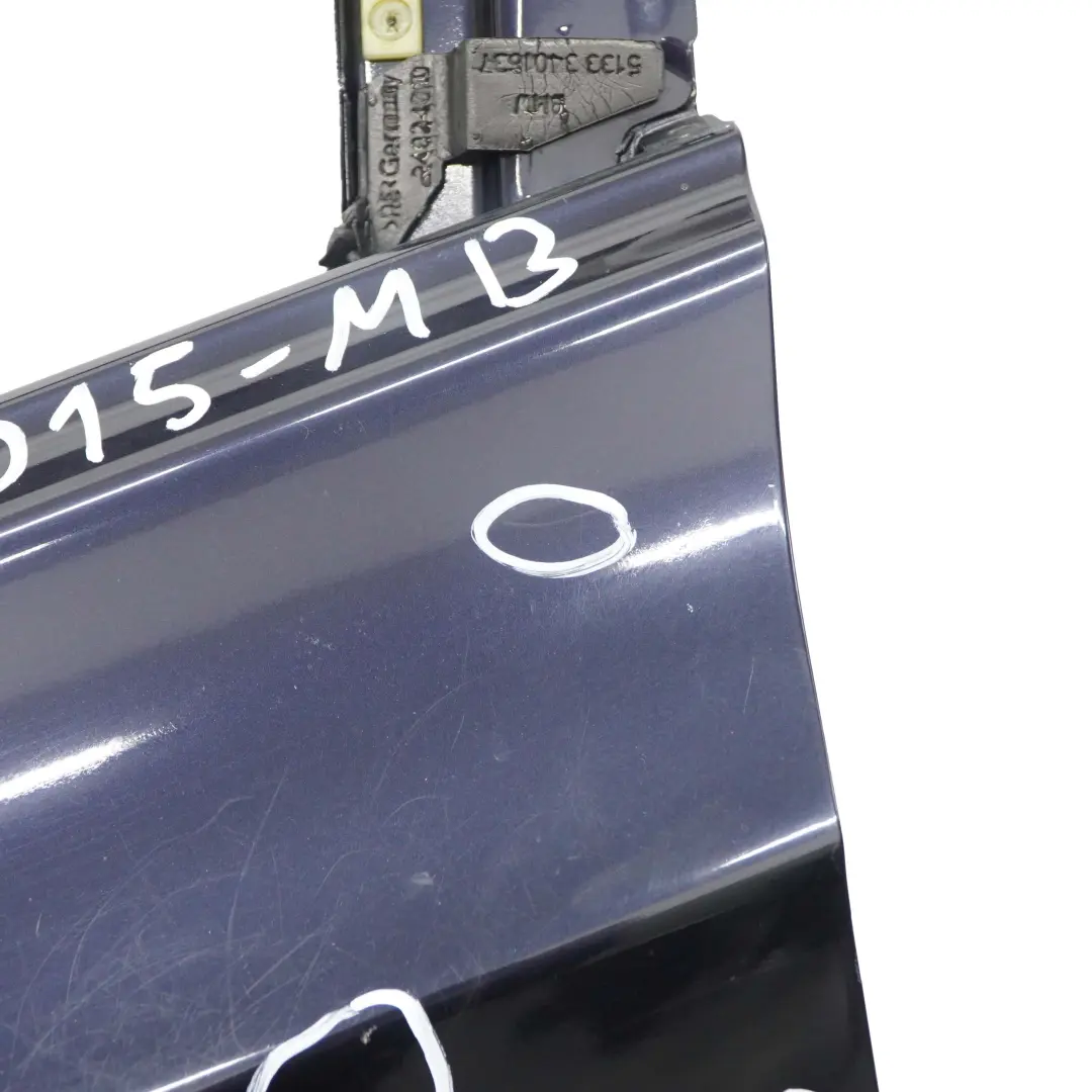 BMW X3 E83 Porte avant Gauche Bleu Monaco Bleu Metallise - 354 - SKU 3451015-MB - Numéro de pièce 3451015