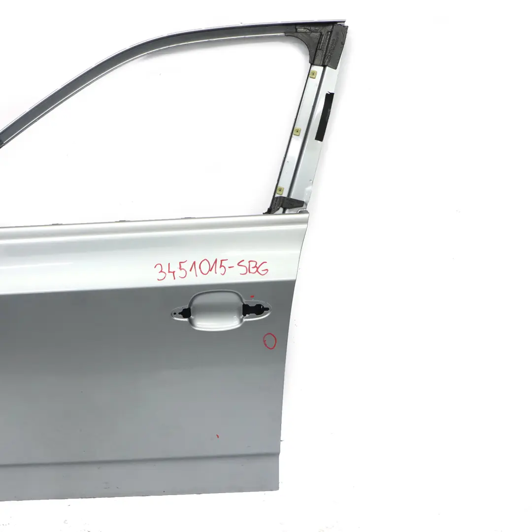 BMW X3 E83 Door Front Left N/S Silbergrau Silver Grey Metallic - A08 - SKU 3451015-SBG - Part number 3451015