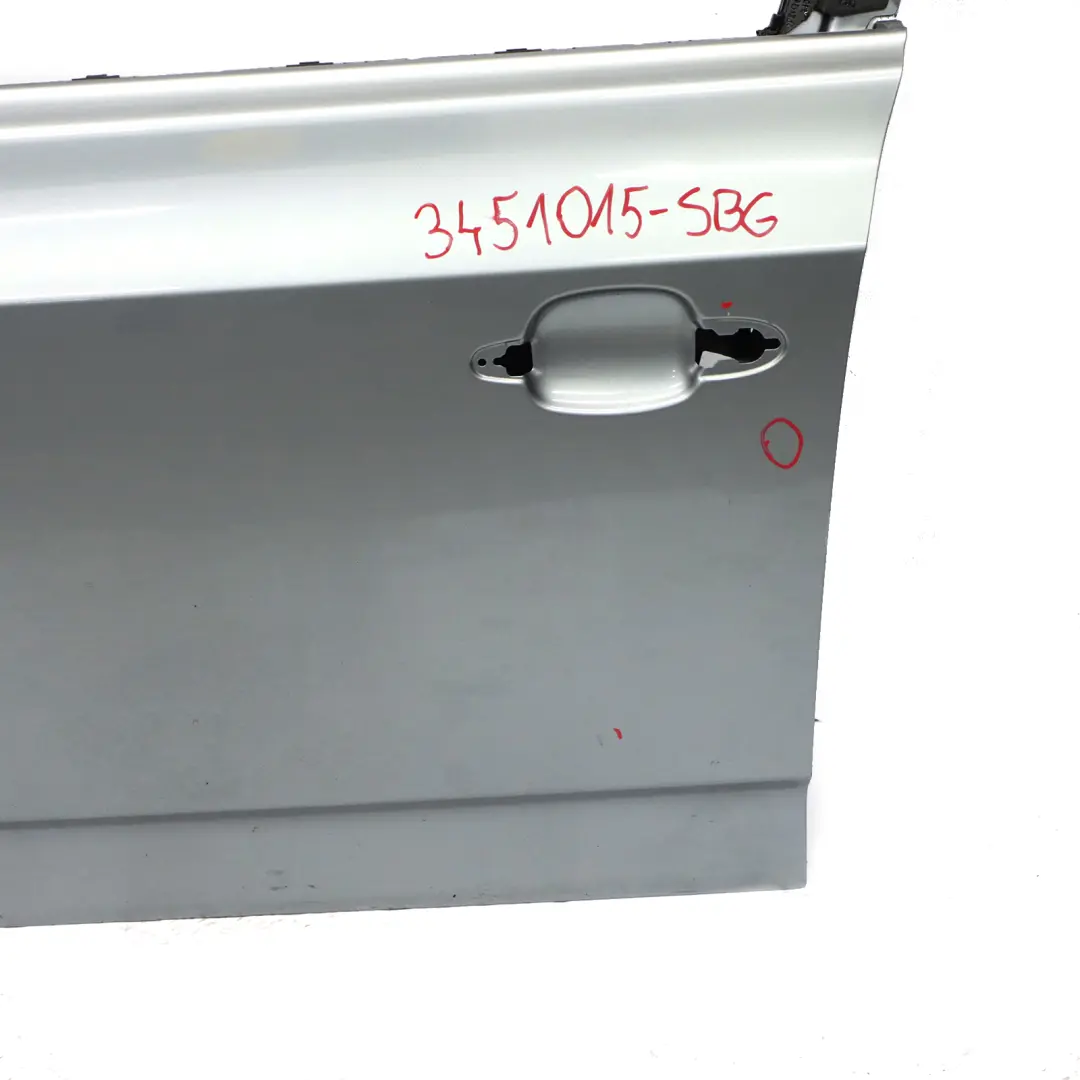 BMW X3 E83 Puerta Delantera Izquierda Silbergrau Gris Plata Metalizado - A08 - SKU 3451015-SBG - Número de pieza 3451015