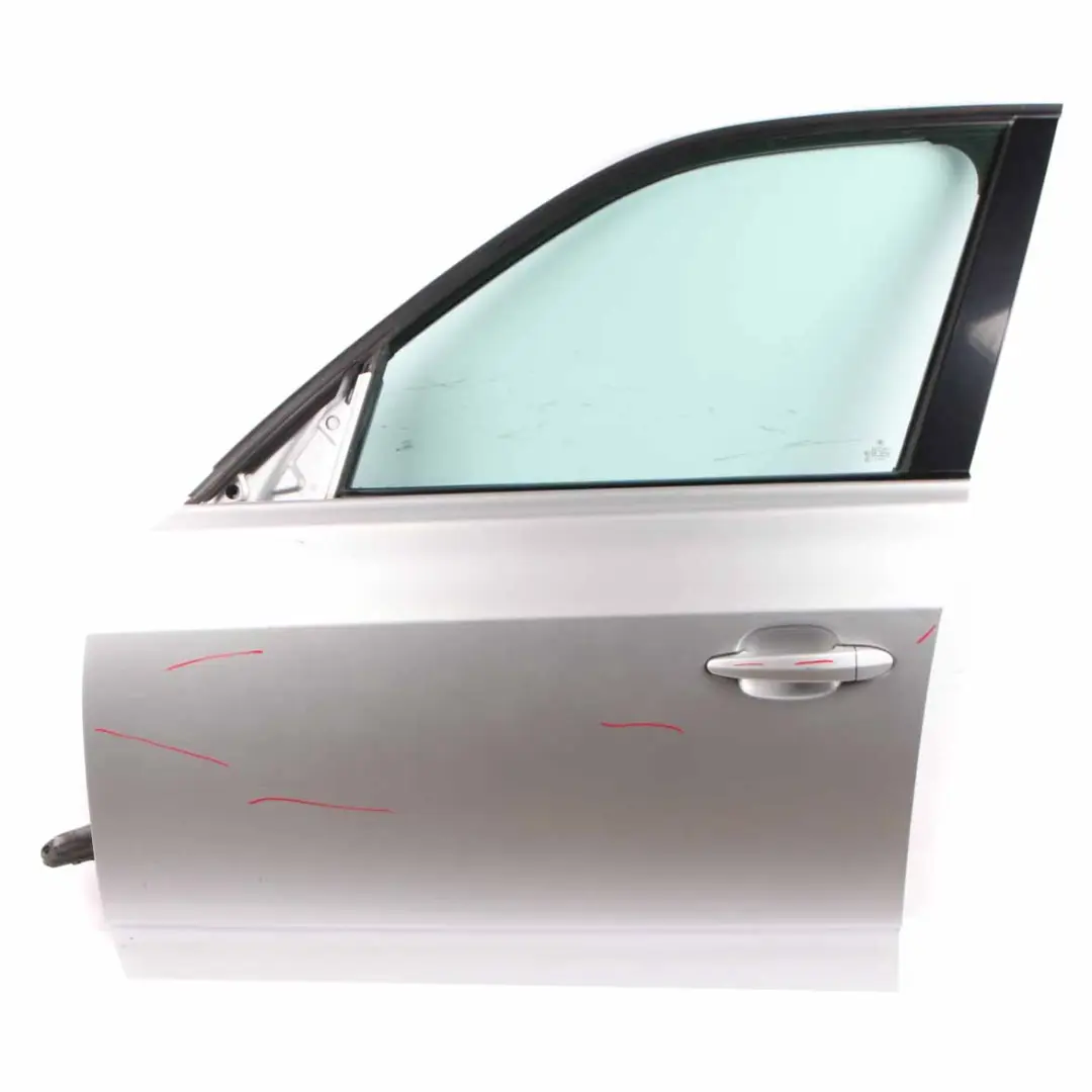Door Front Left N/S Titansilber Titan Silver Metallic - 354 to BMW X3 E83 with Part number 3451015 BMW X3 E83 Door Front Left N/S Titansilber Titan Silver Metallic - 354 - SKU 3451015-TS - Part number 3451015