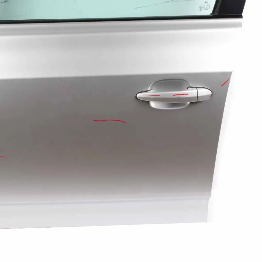 Door Front Left N/S Titansilber Titan Silver Metallic - 354 to BMW X3 E83 with Part number 3451015 BMW X3 E83 Door Front Left N/S Titansilber Titan Silver Metallic - 354 - SKU 3451015-TS - Part number 3451015