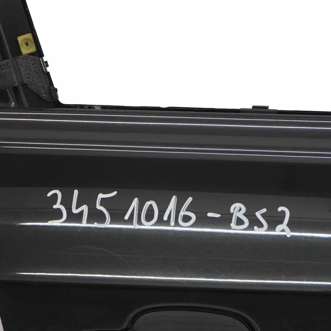 Door Front Right O/S Black Sapphire Metallic - 475 to BMW X3 E83 with Part number 3451016 BMW X3 E83 Door Front Right O/S Black Sapphire Metallic - 475 - SKU 3451016-BS2 - Part number 3451016