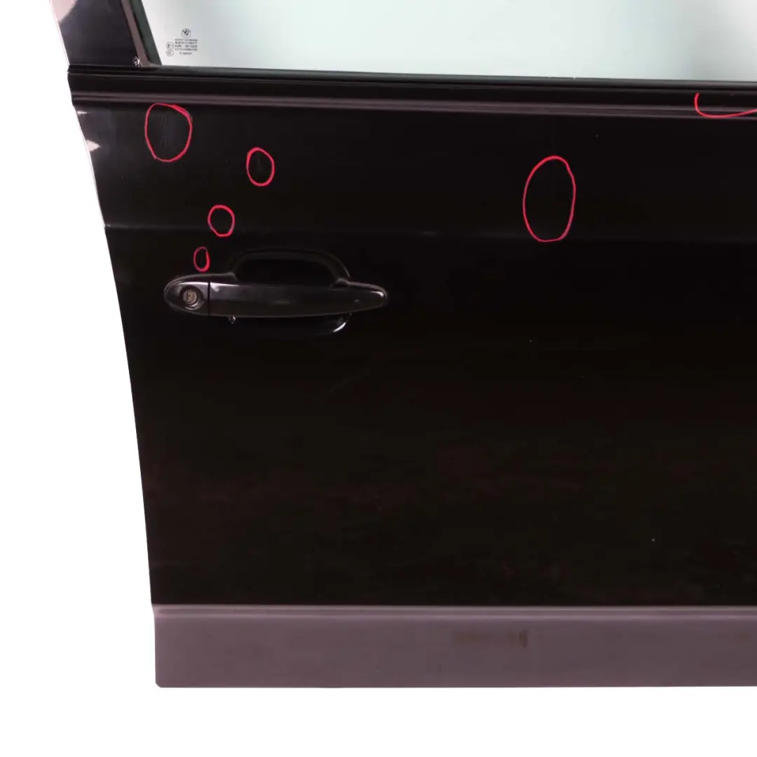 Door Front Right O/S Black Sapphire Metallic - 475 to BMW X3 E83 with Part number 3451016 BMW X3 E83 Door Front Right O/S Black Sapphire Metallic - 475 - SKU 3451016-BS - Part number 3451016