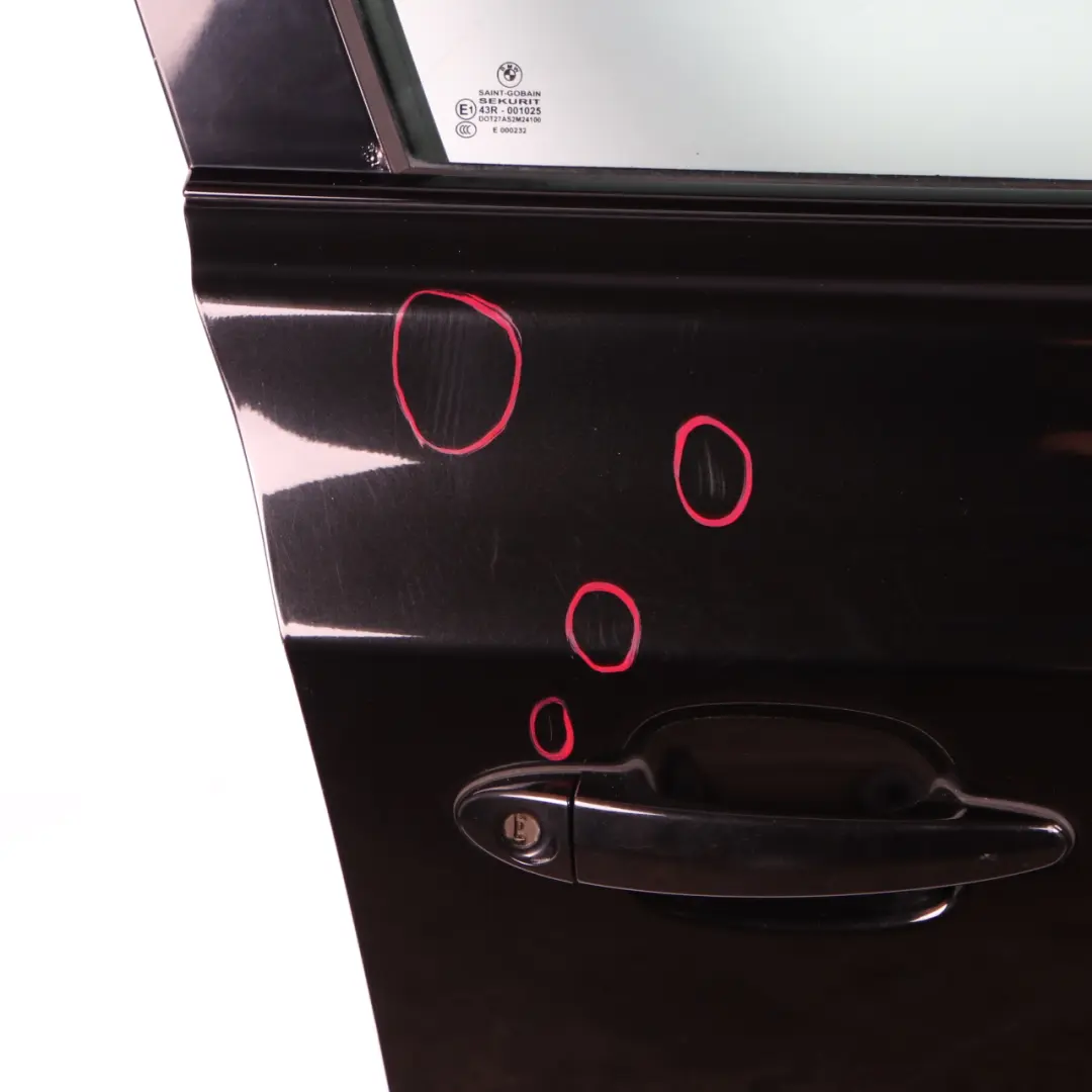 Door Front Right O/S Black Sapphire Metallic - 475 to BMW X3 E83 with Part number 3451016 BMW X3 E83 Door Front Right O/S Black Sapphire Metallic - 475 - SKU 3451016-BS - Part number 3451016